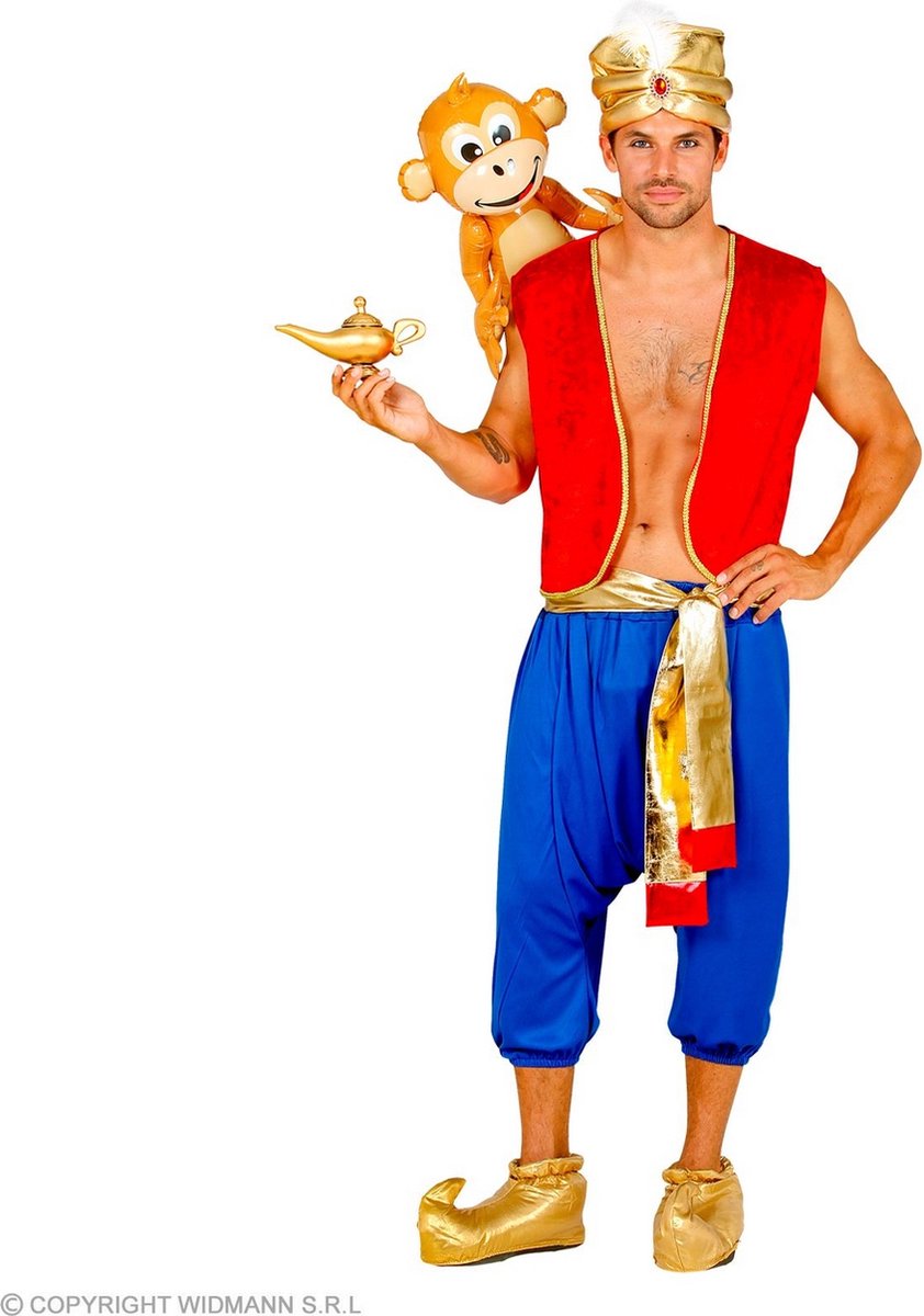 Aladdin Kostuum | Aladdin Prins Van Agrabah | Man | Small | Carnaval kostuum | Verkleedkleding